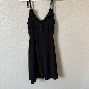 Gianni Bini Black Textured Dress